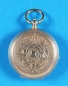 Kleine Silbertaschenuhr mit Schlüsselaufzug, um 1870