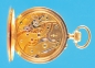 Große feine Goldtaschenuhr, Franz Morawetz Wien, Kammeruhrmacher Sr. Majestät des Kaisers und Königs, Chronometre, 14 ct.