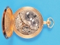 Vergoldete Taschenuhr, Waltham mit Original Holzetui und Garantie 
