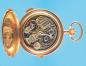 Große astronomische Goldtaschenuhr mit Sprungdeckel, 1/4-Repetition,