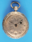 Silberne Spindeltaschenuhr, anonym, Frankreich um 1800,