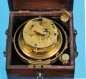 Kleines, frühes Schiffs-Chronometer, Ja(mes) Mc C abe, Royal Exchange,