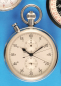 Große Breitling Taschenuhr mit Schleppzeiger-Chronograph „Rattrapante“