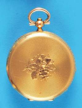 Damen-Goldtaschenuhr, 18 ct., um 1860
