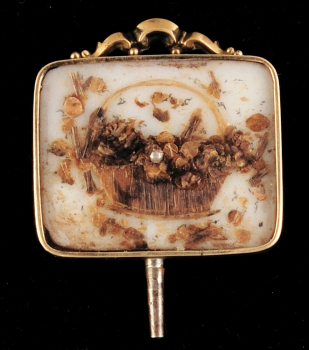 Taschenuhrschlüssel, Memento Mori