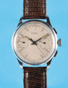 Zodiac Armbanduhr-Chronograph mit 30-Minuten-Zähler, Referenz 9880,