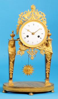 Französische Pendule, Empire um 1810