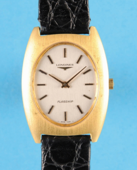 Longines Flahship 18-ct.Goldarmbanduhr,