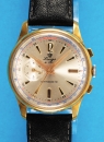 Vergoldeter Armbanduhr-Chronograph, Lings, um 1950
