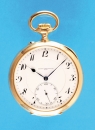Große feine Goldtaschenuhr, Franz Morawetz Wien, Kammeruhrmacher Sr. Majestät des Kaisers und Königs, Chronometre, 14 ct.