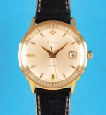 Vergoldete Armbanduhr, Cortebert mit Automatik,