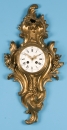 französische Wand-Cartelluhr mit Halbstundenschlag auf Glocke, Japy Fréres, 2.H.19.Jh.
