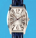 Comor Tonneau Nouveau Stahl-Armbanduhr mit Automatic und Datum, um 2005