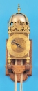 Einzeigerige englische Laternuhr mit Stundenschlag auf Glocke, auf Front sign. Thomas Bullman, Swan Ally, Londini Fecit, um 1700