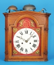 Bergischer Uhrenkopf mit Stundenschlag auf zwei Glocke, datiert 1847