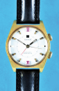 Vergoldete Armbanduhr mit Wecker, Tissot Seastar Sonorous
