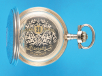 Silbertaschenuhr mit Sprungdeckel, Adolf Schneider, Glashütte bei Dresden,