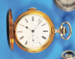Silbertaschenuhr mit Sprungdeckel und ¼-Repetition auf 2 Tonfedern, sign. Opéra