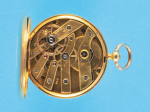 Vacheron & Constantin Genève, Damen-Goldtaschenuhr mit Schlüsselaufzug,