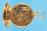 Vacheron & Constantin Genève, kleine, gravierte Goldtaschenuhr mit Ankergang und Schlüsselaufzug,