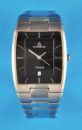 Dugena Titanium Quartz Armbanduhr mit Zentralsekunde und Datum,