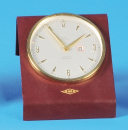 Schreibtischuhr mit 8-Tagewerk und Datum, Automatic-Calendar,