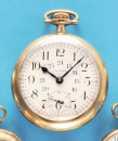 American Waltham Watch Co., Mass., Crescent Street, große 10-ct.-Rolled-Gold-Taschenuhr,