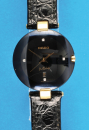 Rado Jubilé, flache Damen-Armbanduhr mit Zentralsekunde und Datum,