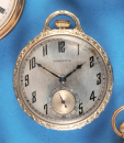 Hamilton Watch Co., Lancaster, 14-ct.-Gold-Frackuhr