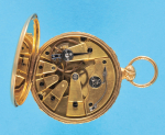 Gold-Schmucktaschenuhr mit Schlüsselaufzug, Nr. 1471