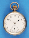 Silbertaschenuhr mit Viertel-Repetition, Mobile Watch Co.,