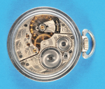 Elgin Nat(iona)l Watch Co., USA, Metall-Frackuhr mit Schraubdeckel,