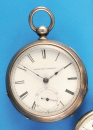 Silberne Taschenuhr, Elgin National Watch. Co.