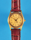 Omega Seamaster Quartz Damen-Armbanduhr mit Zentralsekunde und Datum