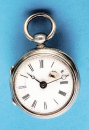 Wiener Damen-Spindeltaschenuhr, auf Werk sign. J. Hübner, Wien (Lit. Abeler II, S.261), Meister 1793,