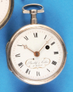 Schweizer Spindeltaschenuhr, sign. Baillif & Cellier à Bale