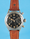 Hanhart Flieger-Armbanduhr-Chronograph, 2.WK, 1940er-Jahre,