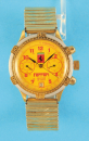 Poljot Armbanduhr mit Chronograph und 30-Minuten-Zähler,