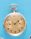 A.Lange & Söhne, Glashütte in Sachsen, Beobachtungsuhr mit Gangreserve, Nickelgehäuse mit Druckboden,