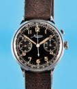 Minerva Military Armbanduhr mit Schaltrad-Chronograph mit 1-Drücker und 30-Minuten-Zähler