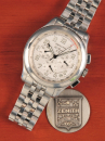 Zenith 420 El Primero HW Armbanduhr-Schaltrad-Chronograph mit Datum, 30-Minuten- und 12-Stunden-Zähler,