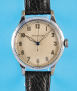 Jaeger-LeCoultre Vintage Military-Armbanduhr mit Zentralsekunde, cal. P468, 1940er-Jahre,