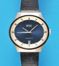 BWC Automatic 25 Armbanduhr mit Zentralsekunde und Datum,