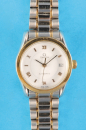 Omega Automatic Stahl-Gold-Damen-Armbanduhr mit Zentralsekunde,