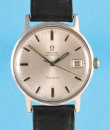 Armbanduhr Omega Geneve mit Datum und Zentralsekunde,