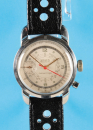 Gruen Precision Chrono-Timer Armbanduhr im Original-Etui, 1-Drücker- Chronograph mit Pulsationsskala,