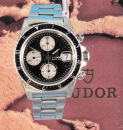 Tudor Armbanduhr Chronograph mit Zählern „Automatic Chrono Time Prince Date“,