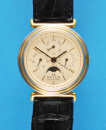 Chronoswiss „Kelek“ Stahl/Gold-Automatic-Armbanduhr mit Mondphasen-Kalender