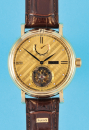 Portas Tourbillon Automatic Armbanduhr mit sichtbarem Drehgestell und Gangreserve-Anzeige,