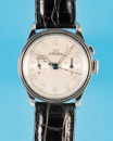 Lemania Monopusher-Armbanduhr mit Schaltrad-Chronograph und 30-Minuten-Zähler,